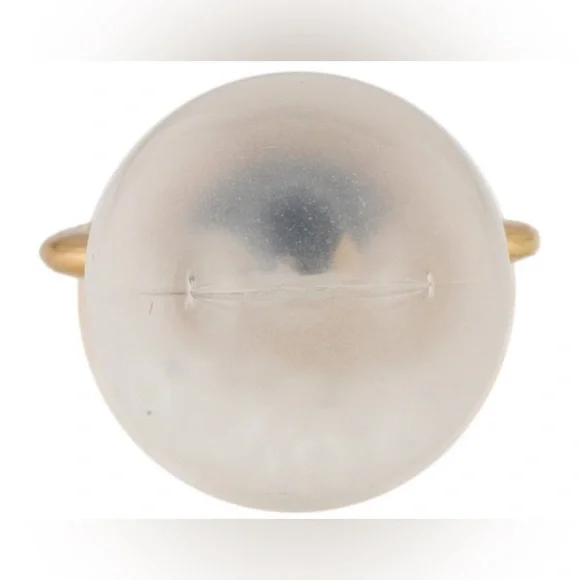 Kate Spade Arctic Friends Penguin Snow Globe Ring Size 7 - Picture 2 of 10